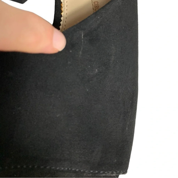 Circus by Sam Edelman Black Suzanna Open Toe Mules Sandals Shoes Womens Size 6.5 - Picture 6 of 15